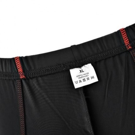 REALTOO BREATHABLE BIKE CYCLING PANTS BICYCLE WEAR SHORTS (RED WITH BLACK)