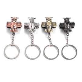 CAR KEY CHAIN METAL SCREW PROPELLER KEYRING PENDANT