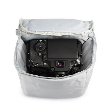 CADEN L1 DSLR CAMERA WATERPROOF CANVAS PHOTOGRAPHY BAG (LIGHT GRAY)
