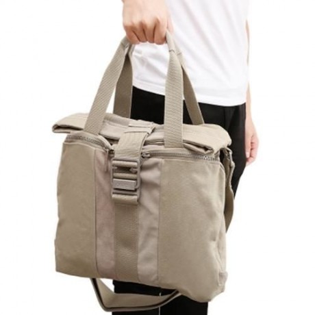 CADEN L1 DSLR CAMERA WATERPROOF CANVAS PHOTOGRAPHY BAG (LIGHT GRAY)