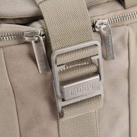 CADEN L1 DSLR CAMERA WATERPROOF CANVAS PHOTOGRAPHY BAG (LIGHT GRAY)