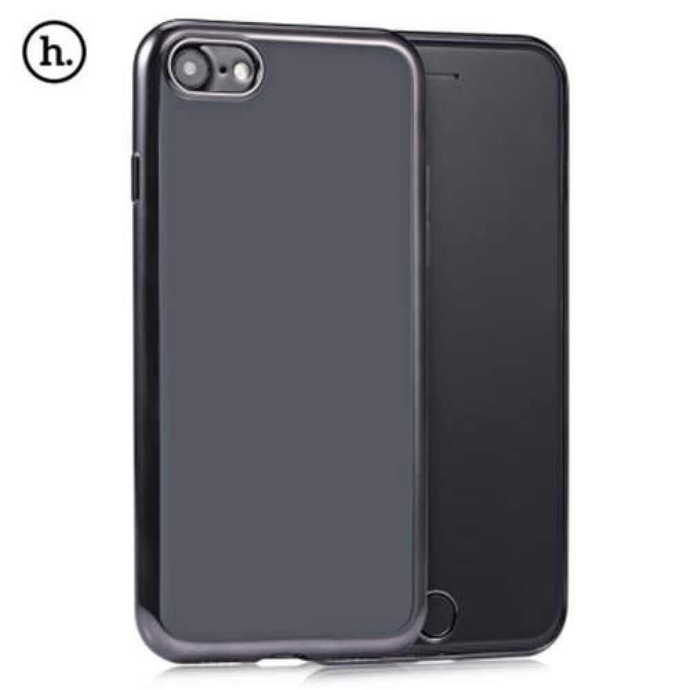 HOCO GLINT SERIES ELECTROPLATE PLATING TPU COVER FOR IPHONE 7 (BLACK)