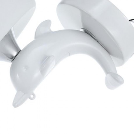 MODERN DOLPHIN DESIGN LED WALL LAMP (WHITE)