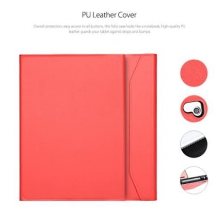 BLUETOOTH 3.0 KEYBOARD COVER FOR IPAD AIR 1 / 2 / PRO 9.7 INCH (RED)