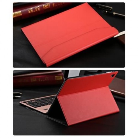 BLUETOOTH 3.0 KEYBOARD COVER FOR IPAD AIR 1 / 2 / PRO 9.7 INCH (RED)