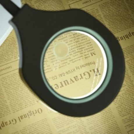 BEILESHI TS - 1502 DETACHABLE 5X / 12X MAGNIFIER WITH LIGHT (WHITE)