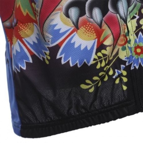 WOMEN BREATHABLE BIKE CYCLING SHORT WEAR JERSEY (COLORMIX)