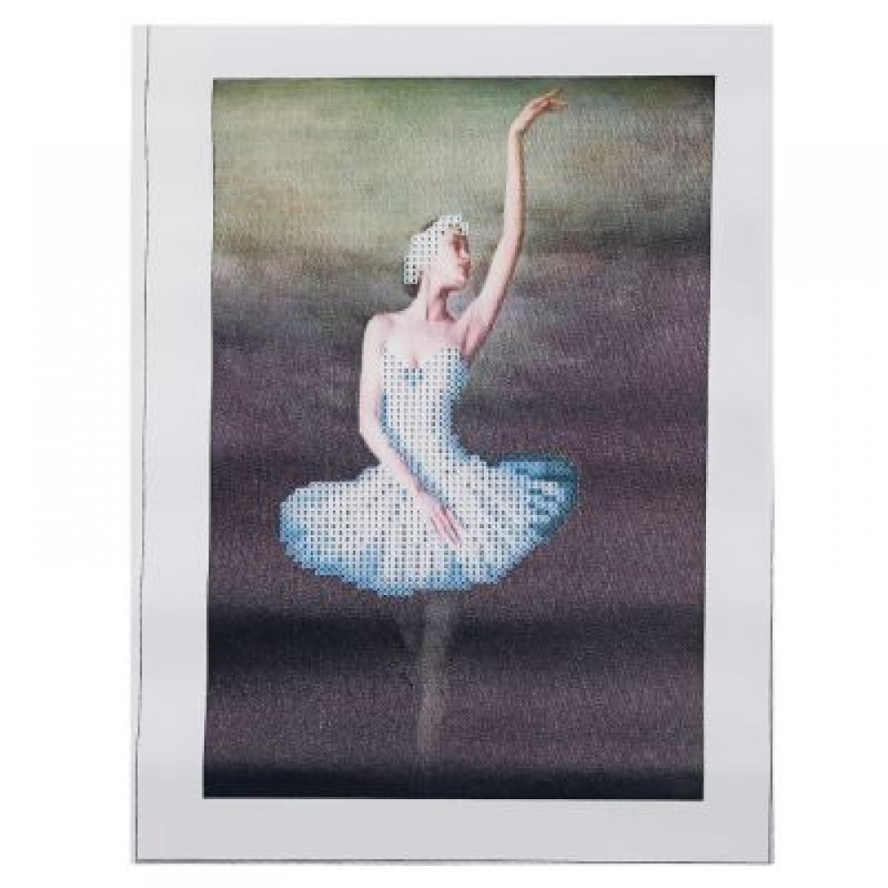 25 x 35cm Ballet Girl DIY Diamond Painting Cross Stitch Tool (COLORMIX)