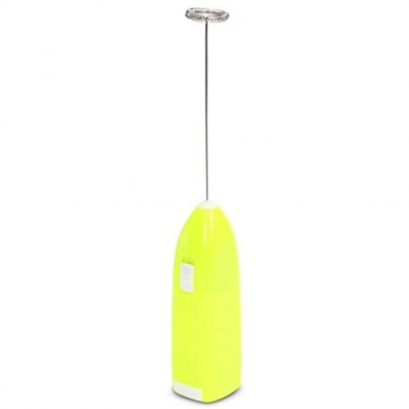 NF - 016 MINI ELECTRIC HAND WHISK MIXER COFFEE MILK EGG BEATER (GREEN)