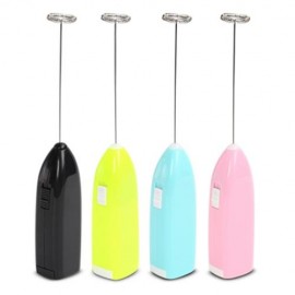 NF - 016 MINI ELECTRIC HAND WHISK MIXER COFFEE MILK EGG BEATER (GREEN)