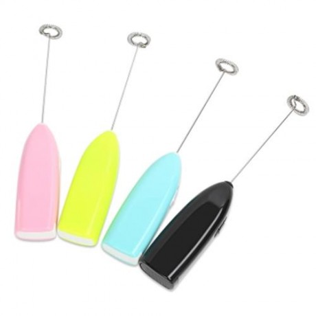 NF - 016 MINI ELECTRIC HAND WHISK MIXER COFFEE MILK EGG BEATER (GREEN)