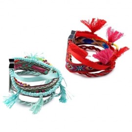 FASHION MULTILAYER WRAPPING HANDMADE BRACELET (BLUE)