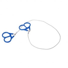 AOTU EMERGENCY SURVIVAL STAINLESS STEEL WIRE SAW GEAR (BLUE)