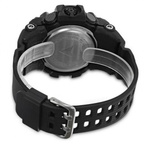 AIWATCH XWATCH SPORT SMART WATCH PEDOMETER STOPWATCH CALL MESSAGE REMINDER (BLACK)