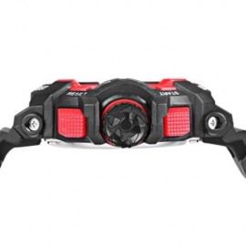 ALIKE AK14111 MALE DUAL MOVT SPORT WATCH ALARM CHRONOGRAPH CALENDAR MEN WRISTWATCH (RED)