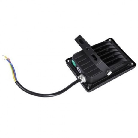 WATERPROOF LED FLOOD LIGHT WITH REMOTE CONTROLLER (BLACK)
