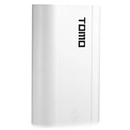 TOMO T3 DIY 3 X 18650 LI-ION BATTERY SMART POWER CHARGER (WHITE)
