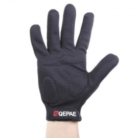 QEPAE PAIRED UNISEX OUTDOOR BICYCLE CYCLING RIDING GLOVES (BLACK)