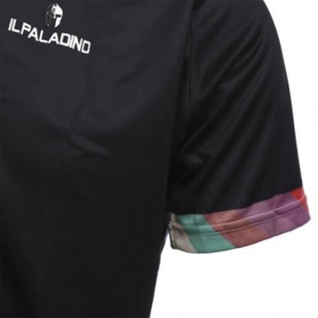 ILPALADINO WOMEN BREATHABLE BIKE CYCLING SHORT WEAR JERSEY (BLACK)