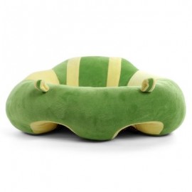 Portable Soft Sofa Floor Seat Cute Cushion Plush Kids Toy (YELLOW   GREEN)
