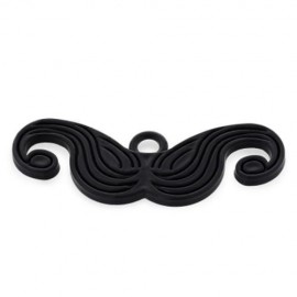 FUNNY DIY DRINKING GLASSES STRAW WITH MUSTACHE FOR PARTY (YELLOW)