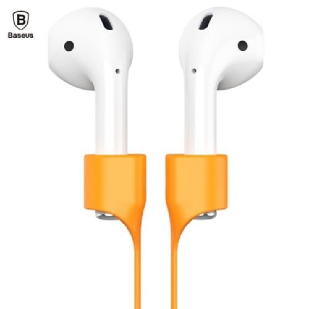 BASEUS EARPHONE STRAP MAGNETIC ADSORPTION WIRE FOR AIRPODS (ORANGE)