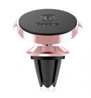 BASEUS SMALL EARS SERIES MAGNETIC BRACKET ( AIR OUTLET TYPE ) (ROSE GOLD)