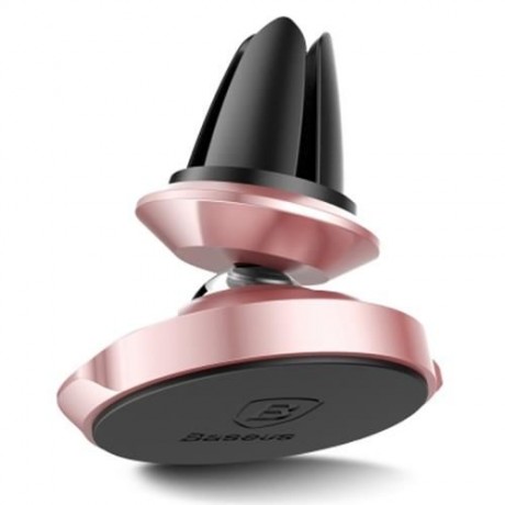BASEUS SMALL EARS SERIES MAGNETIC BRACKET ( AIR OUTLET TYPE ) (ROSE GOLD)