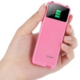 CAGER B039 PORTABLE 3000MAH BATTERY CHARGER LED DISPLAY MOBILE POWER BANK FOR SAMSUNG GALA