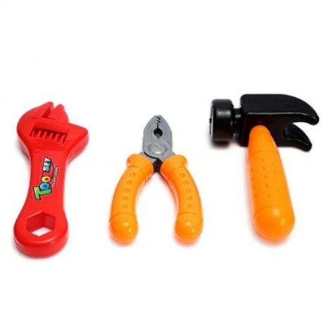 RANXIAN LUXURY SIMULATION REPAIR BUILDER TOOLS KIT FOR KIDS (BLACKISH GREEN)