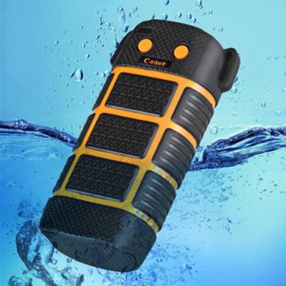 CAGER WP10 PORTABLE 5600MAH BATTERY CHARGER IP67 WATER STANDARD DISPLAY MOBILE POWER BANK 
