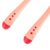 BOBEIELEPHANT PORTABLE TEMPERATURE CHANGING COLOR BABIES SILICONE FORK SPOON SET (RED)