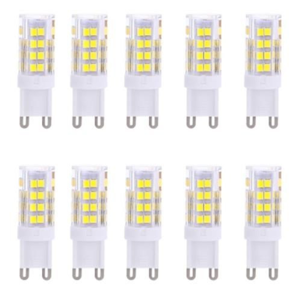 LIGHTME 10PCS G9 AC 110V 3W SMD 2835 51 LEDS BULB LIGHT ENERGY SAVING LAMP (COOL WHITE LIG