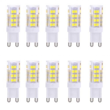 LIGHTME 10PCS G9 AC 110V 3W SMD 2835 51 LEDS BULB LIGHT ENERGY SAVING LAMP (COOL WHITE LIG