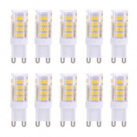 LIGHTME 10PCS G9 AC 110V 3W SMD 2835 51 LEDS BULB LIGHT ENERGY SAVING LAMP (WARM WHITE LIG