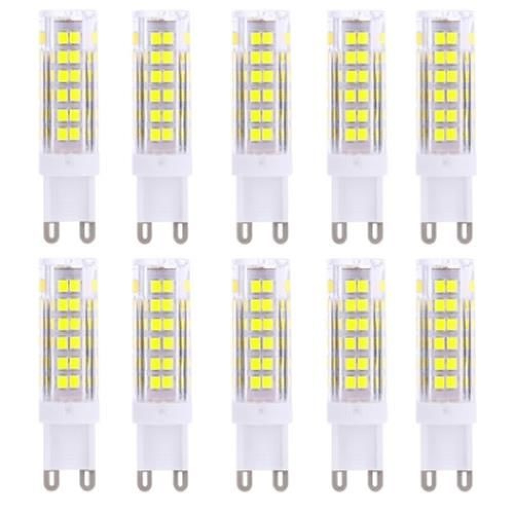 LIGHTME 10PCS G9 AC 110V 3W SMD 2835 75 LEDS BULB LIGHT ENERGY SAVING LAMP (COOL WHITE LIG