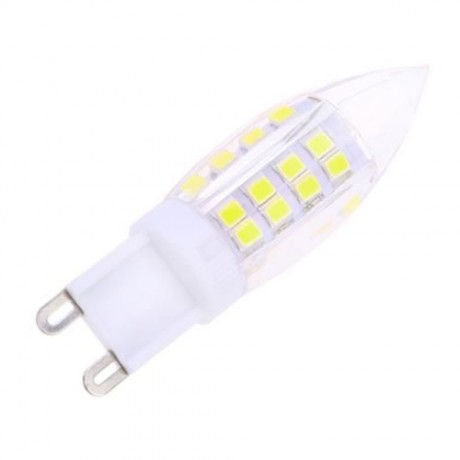 LIGHTME 10PCS G9 AC 110V 3W SMD 2835 LED BULB WITH 51 LEDS (COOL WHITE LIGHT)