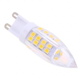 LIGHTME 10PCS G9 AC 110V 3W SMD 2835 LED BULB WITH 51 LEDS (WARM WHITE LIGHT)