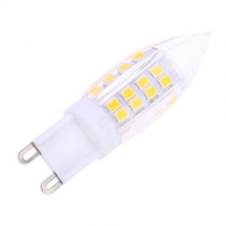 LIGHTME 10PCS G9 AC 110V 3W SMD 2835 LED BULB WITH 51 LEDS (WARM WHITE LIGHT)