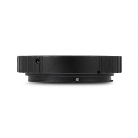 LENS MOUNT ADAPTER RING FOR T / T2 LENS TO CANON EOS CAMERA (BLACK)
