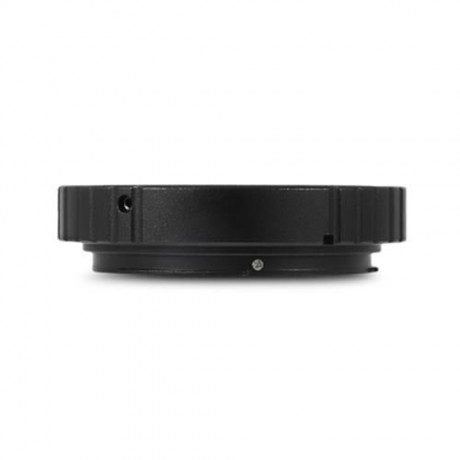 LENS MOUNT ADAPTER RING FOR T / T2 LENS TO CANON EOS CAMERA (BLACK)