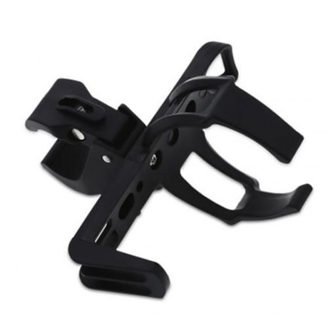 OUTDOOR BIKE BEVERAGE WATER BOTTLE DRINK CUP HOLDER (BLACK)
