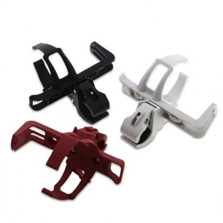 OUTDOOR BIKE BEVERAGE WATER BOTTLE DRINK CUP HOLDER (BLACK)