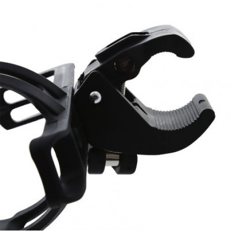Outdoor Bike Beverage Water Bottle Drink Cup Holder (BLACK)