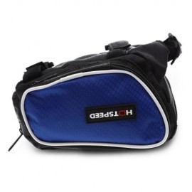 HOTSPEED OUTDOOR BICYCLE FRAME TUBE BIKE BAG (BLUE)