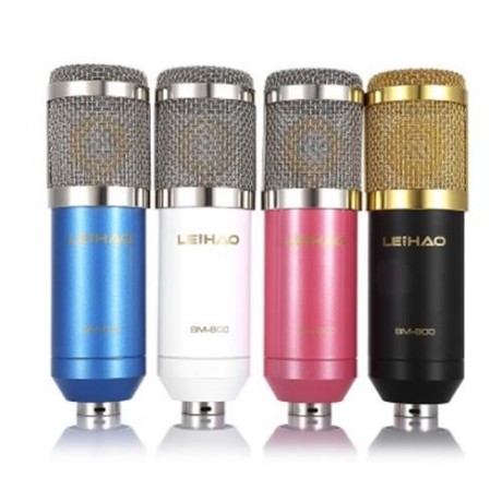 LEIHAO PROFESSIONAL CONDENSER MICROPHONE (BLUE)