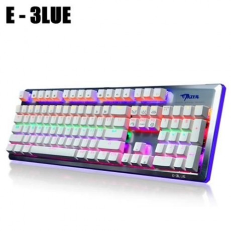 E - 3LUE K727 GAMING MECHANICAL KEYBOARD WIRED WITH COLORFUL BACKLIGHT FULL N-KEY ROLLOVER