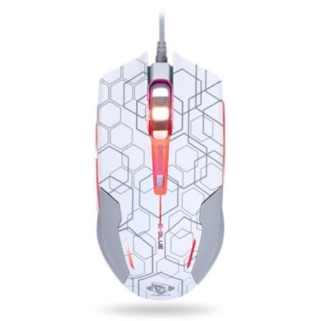 E - 3LUE M636 OPTICAL GAMING MOUSE STAR EDITION WITH LED BREATHING LIGHT (WHITE)