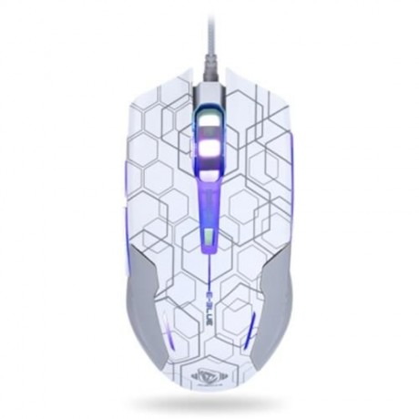 E - 3LUE M636 OPTICAL GAMING MOUSE STAR EDITION WITH LED BREATHING LIGHT (WHITE)