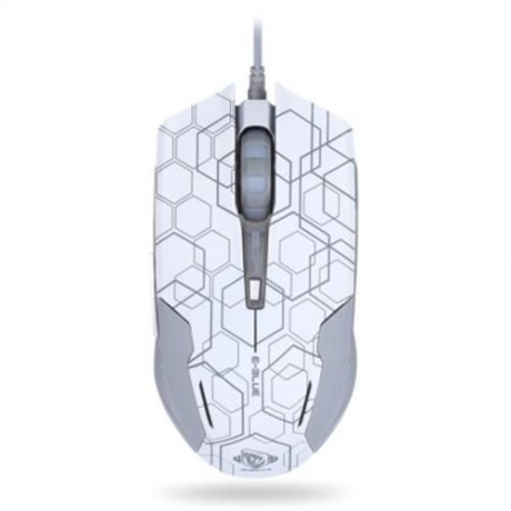 E - 3LUE M636 OPTICAL GAMING MOUSE STAR EDITION WITH LED BREATHING LIGHT (WHITE)